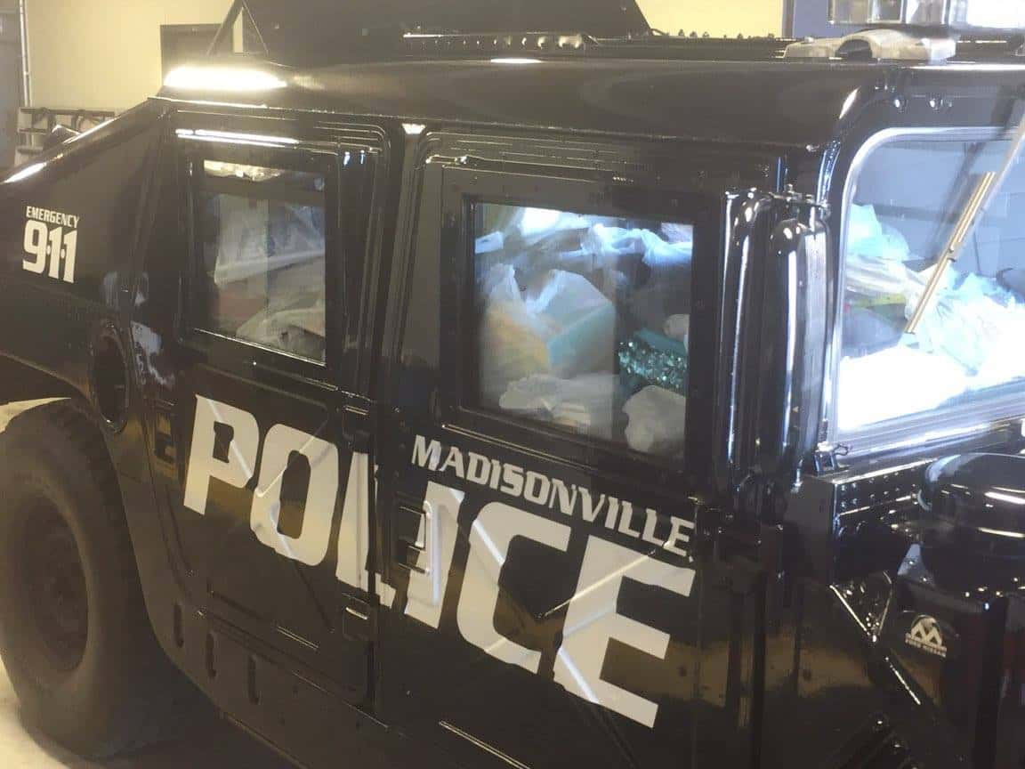 Madisonville Police School Supply Drive Huge Success | WKDZ Radio