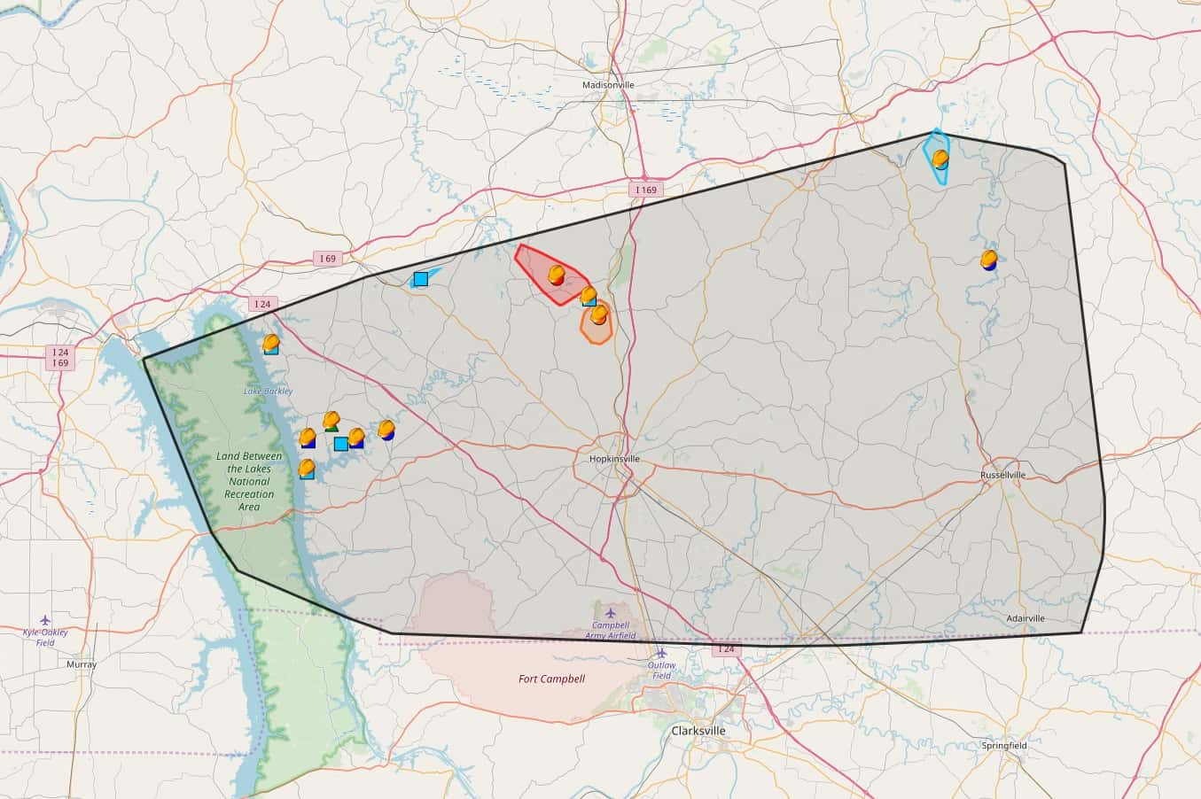 03 14 19 4pm Penn Elec Power Outage Map 