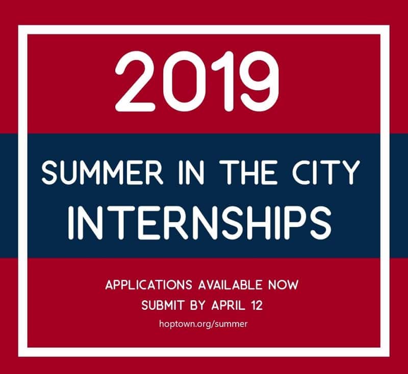 Applications Available For Summer City Internship WHVO
