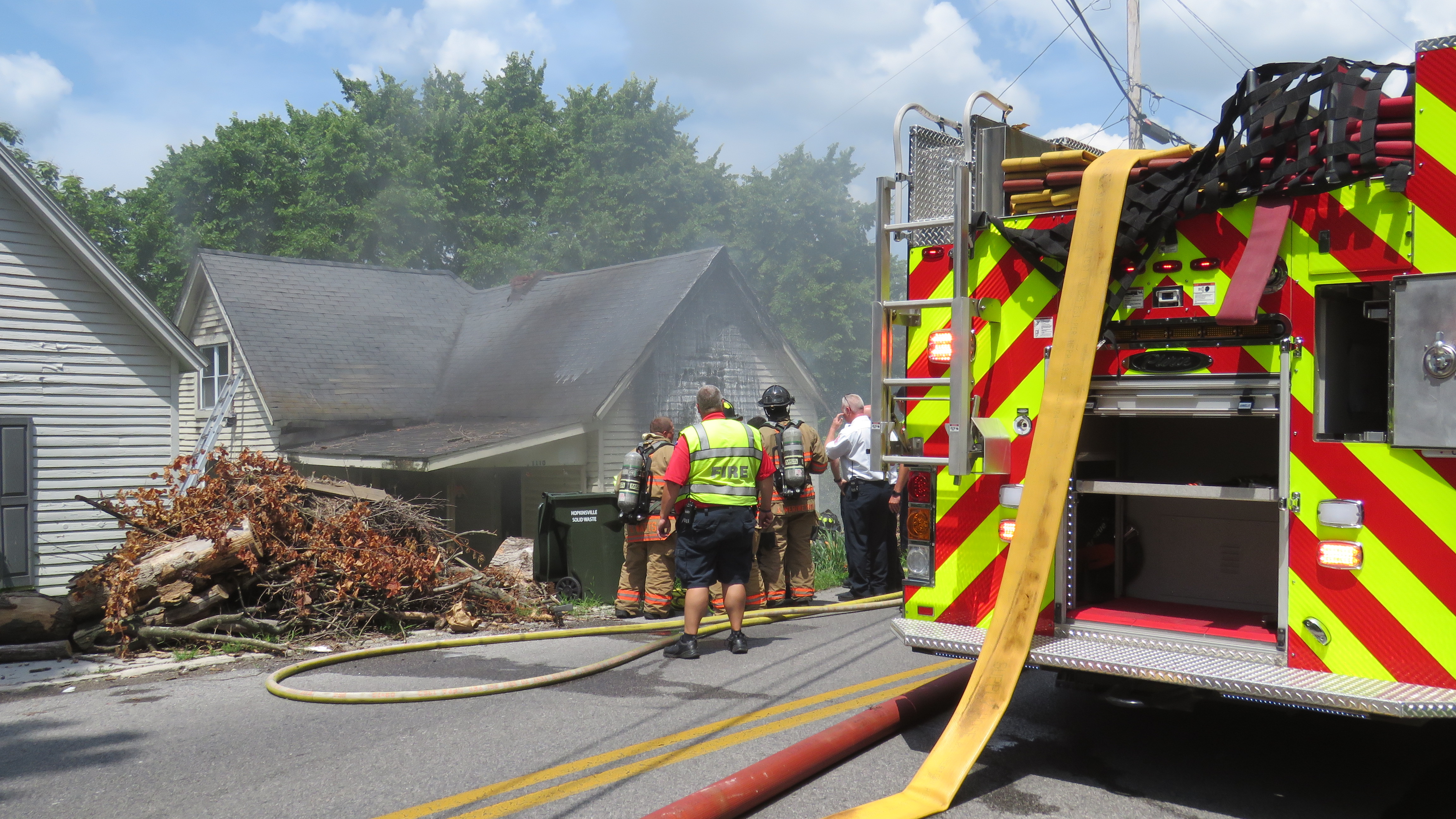 Hopkinsville Home Severely Damaged In Fire WKDZ Radio
