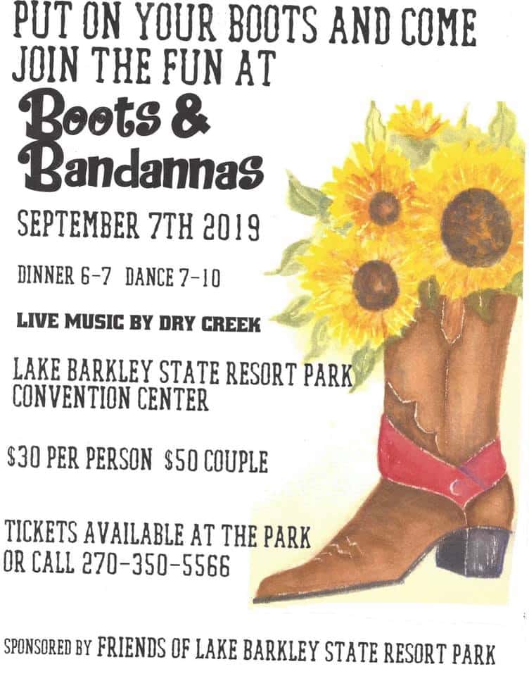 Boots And Bandannas Fundraiser Taking Place Next Saturday WKDZ Radio