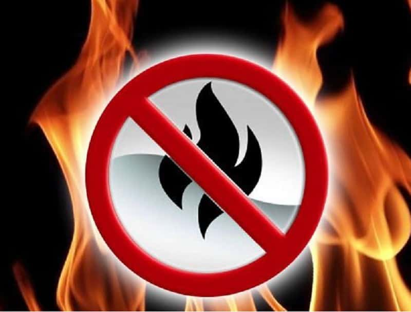 burn restrictions