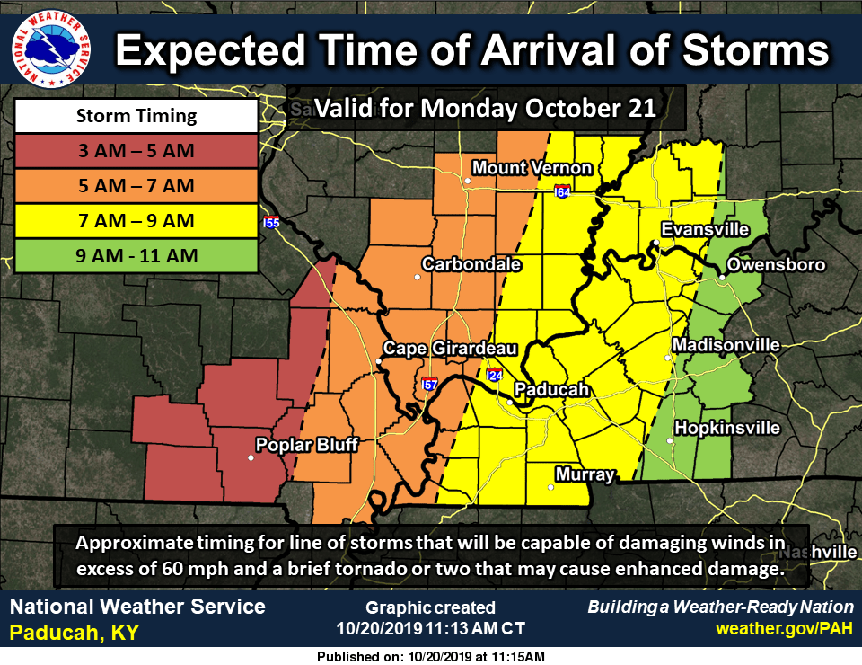 Severe Weather Possible Early Monday Morning | WPKY