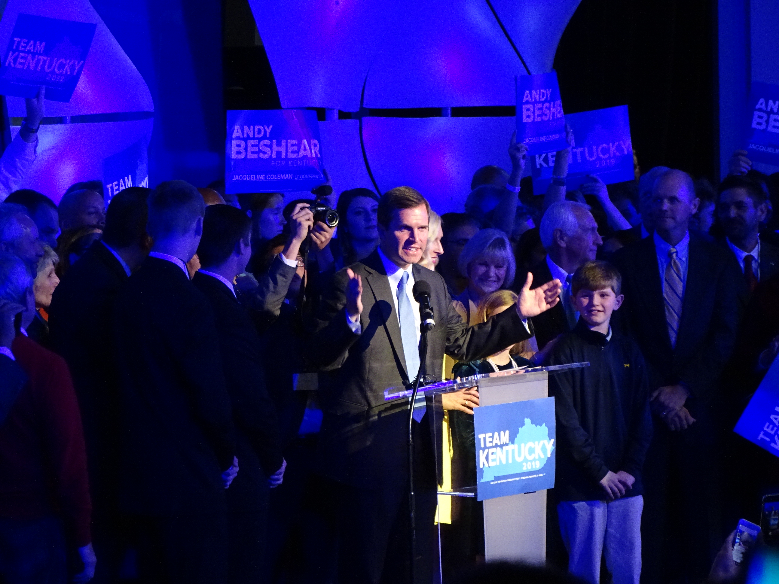 Beshear Claims Victory, Bevin Yet To Concede | WHVO