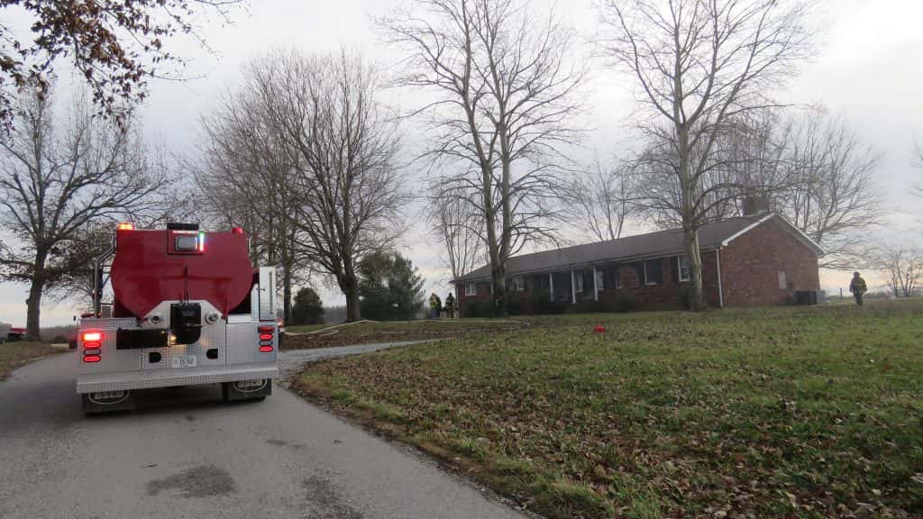 Crofton Home Severely Damaged In Fire (w/Video) WKDZ Radio