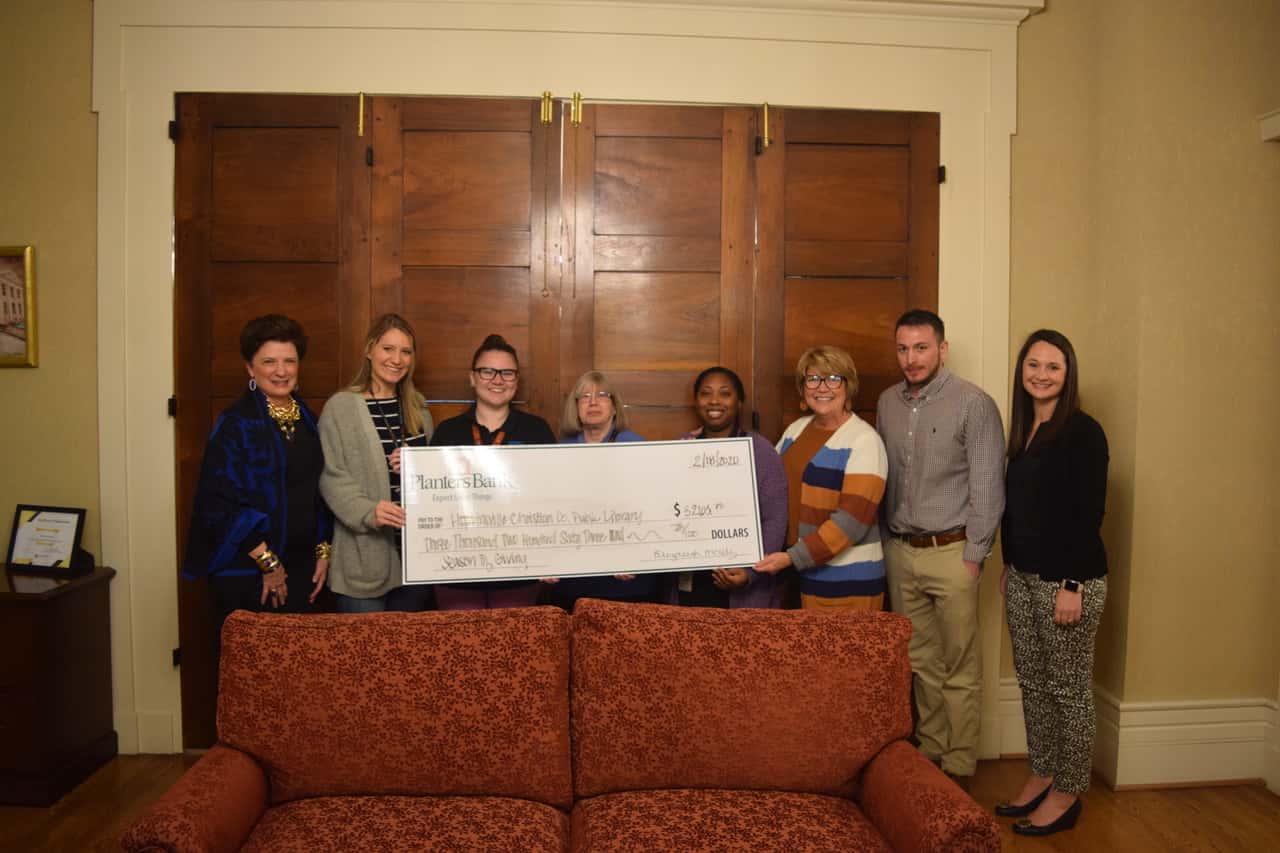 Planters Bank Presents Area Season Of Giving Donations WKDZ Radio