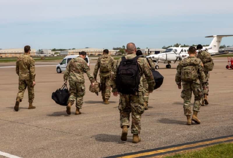 More 101st Airborne Soldiers Deployed Wednesday For COVID Aid | WPKY