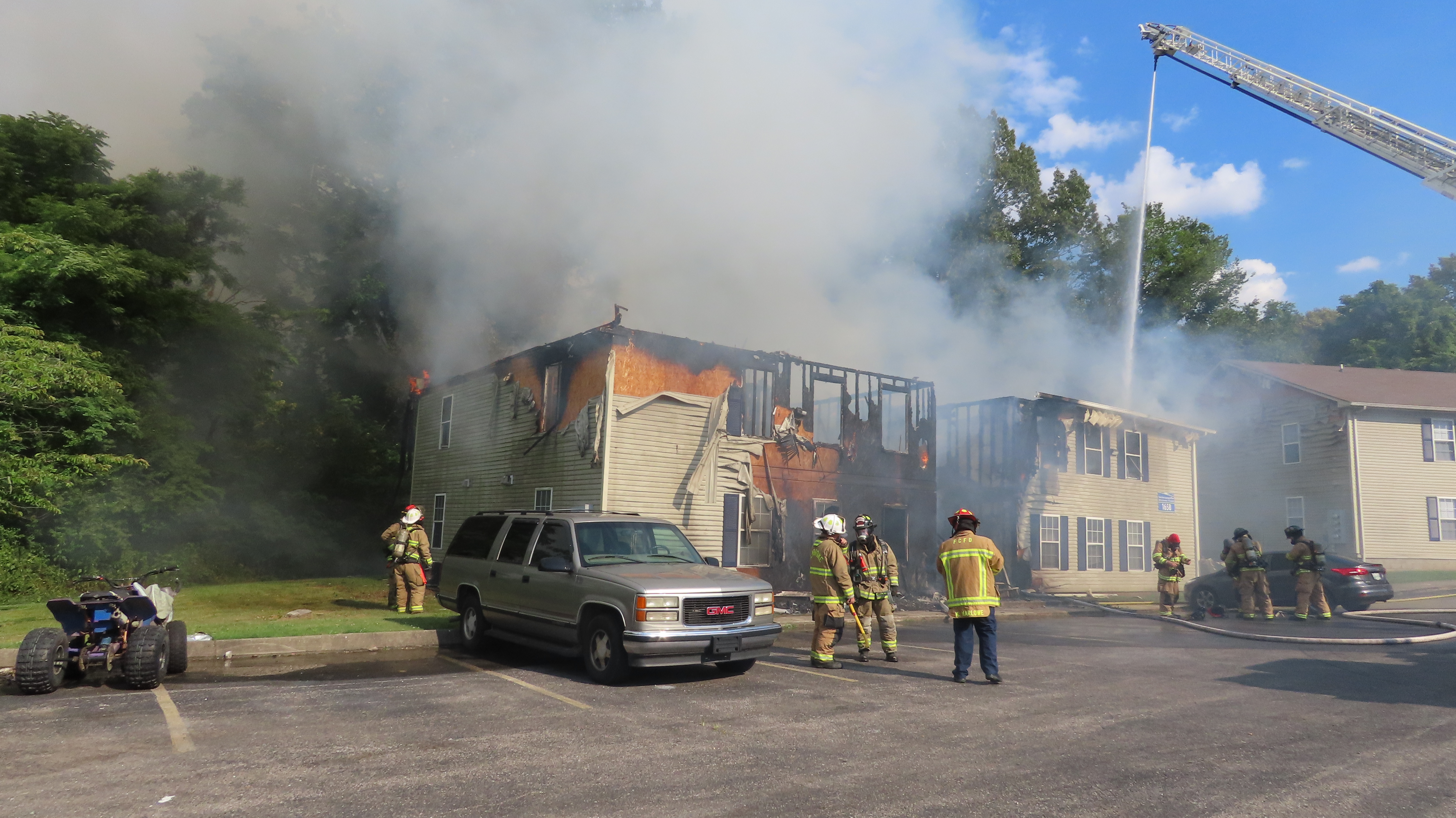 UPDATE Oak Grove Apartment Building Destroyed In Fire ( w/Video