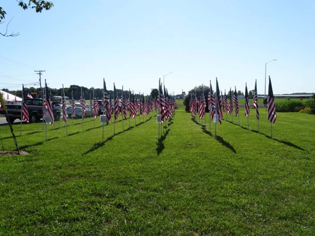 Veterans Honored At Cadiz Field Of Flags Ceremony WKDZ Radio