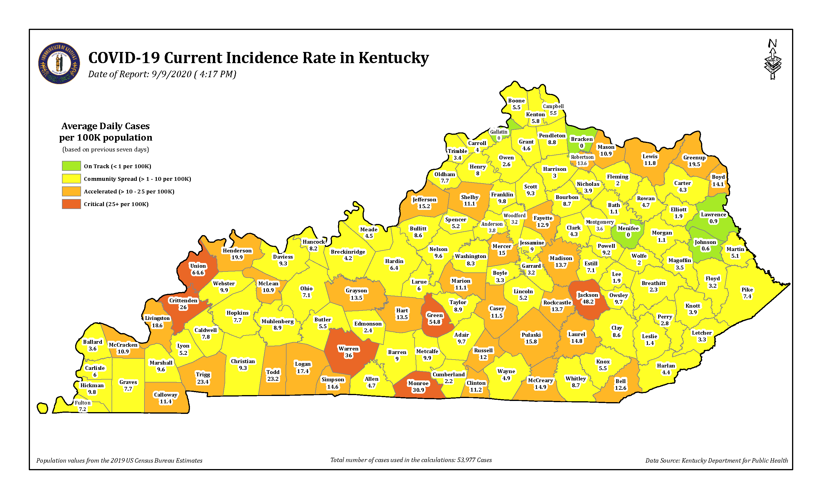 Kentucky Becomes 31st State to Pass 1,000 Deaths Linked to COVID-19 ...