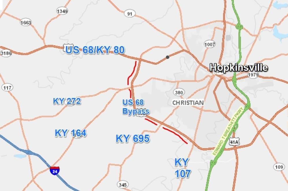 Lane Closures Beginning Saturday Along Eagle Way Bypass WKDZ Radio