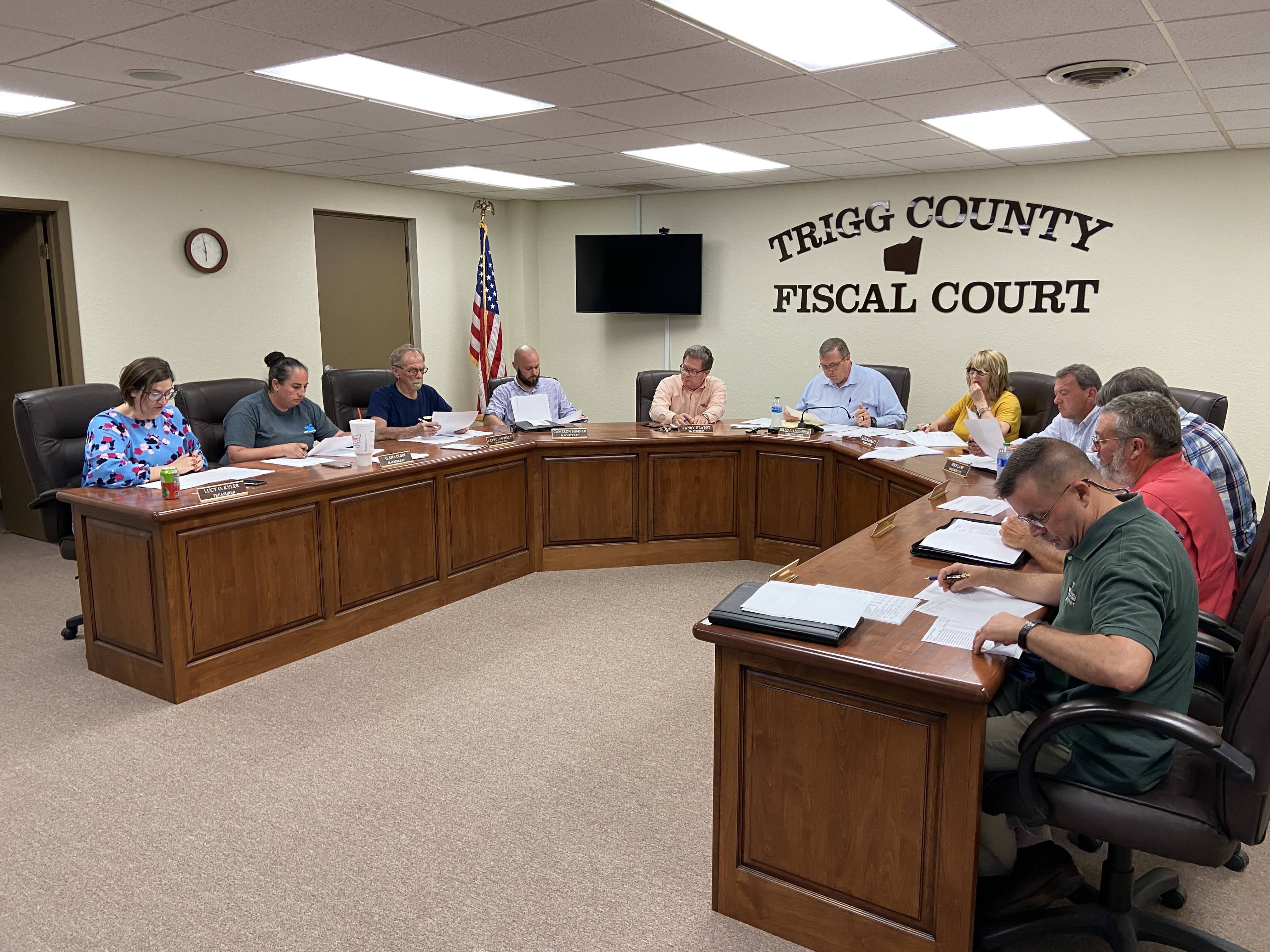 Trigg Magistrates Approve 202122 County Budget WKDZ Radio