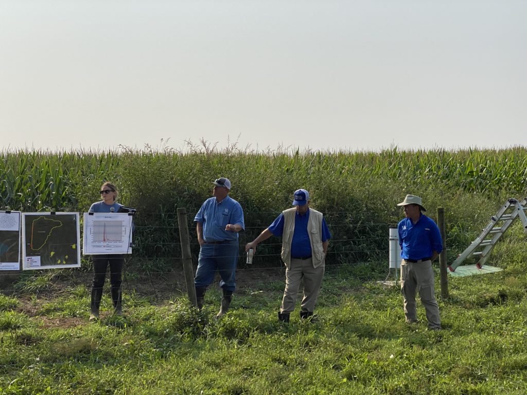 WKDZ - Talking water quality on Riverbend Farms with the