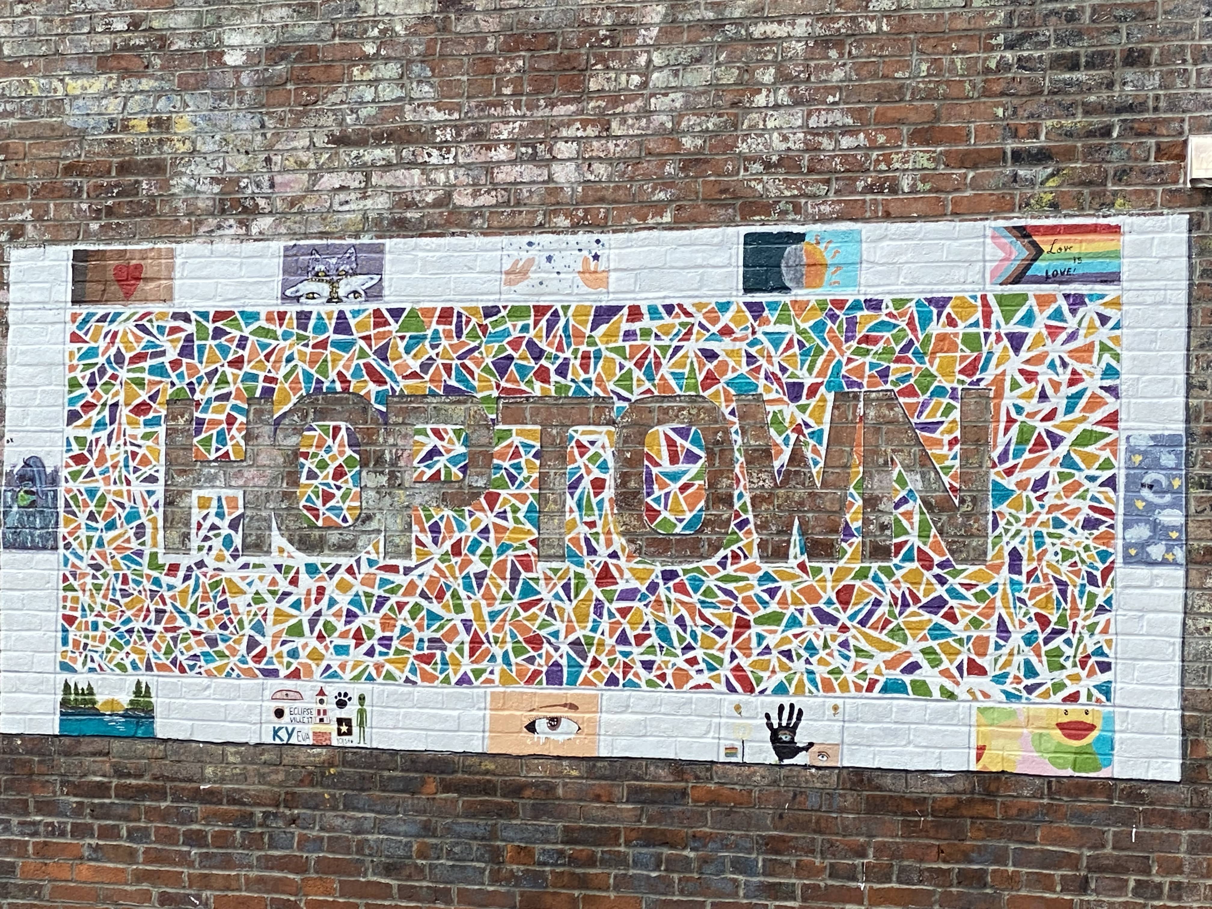 Hoptown Mural Start Of New Downtown Image | WHVO