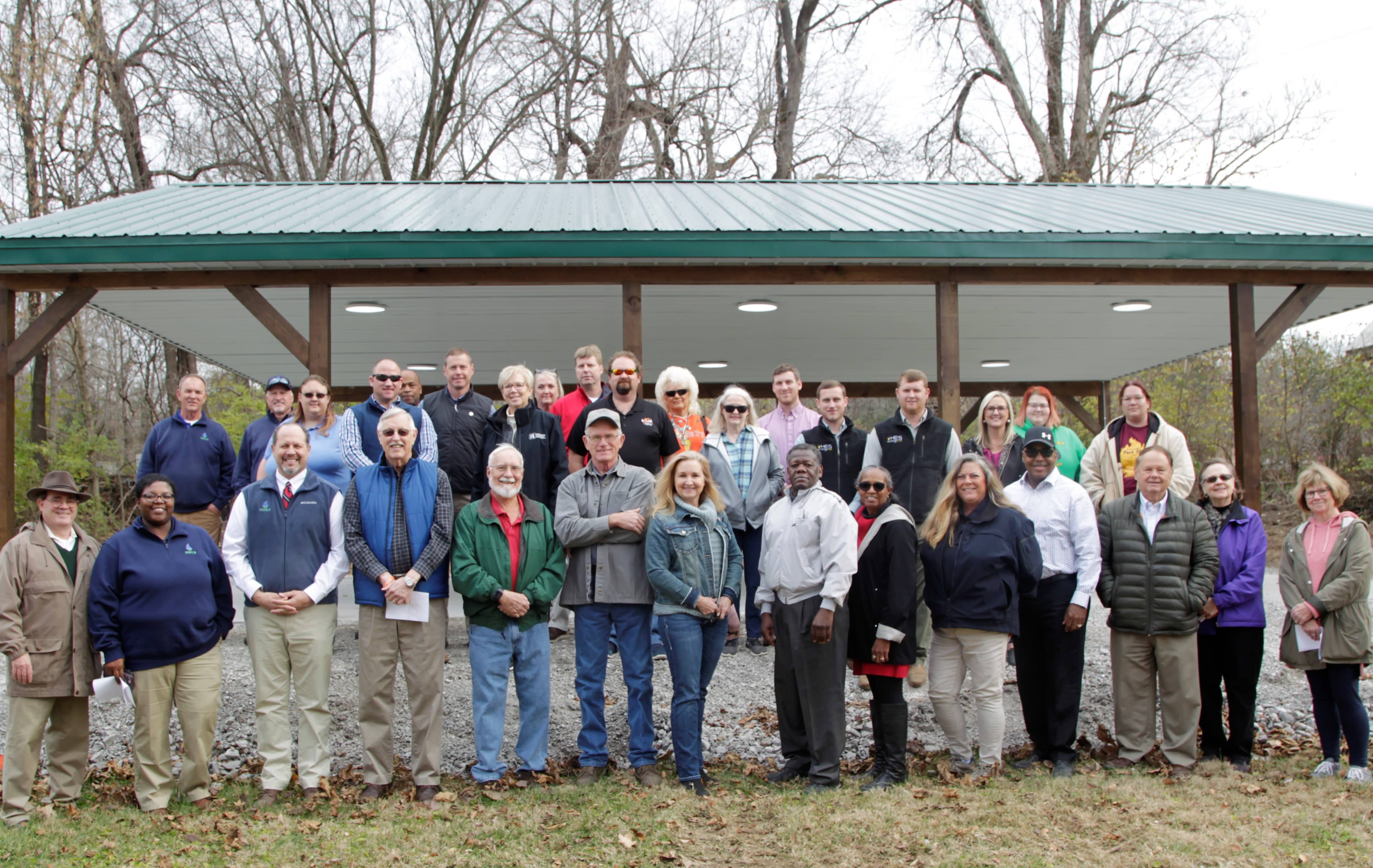 Officials Dedicate Jeffers Bend Pavilion In Hopkinsville WKDZ Radio