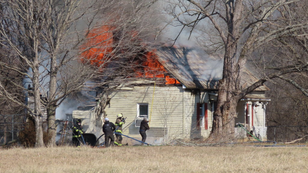 Crofton Fire Tower Road Home Destroyed In Fire (w/VIDEO) - Vimarsana News