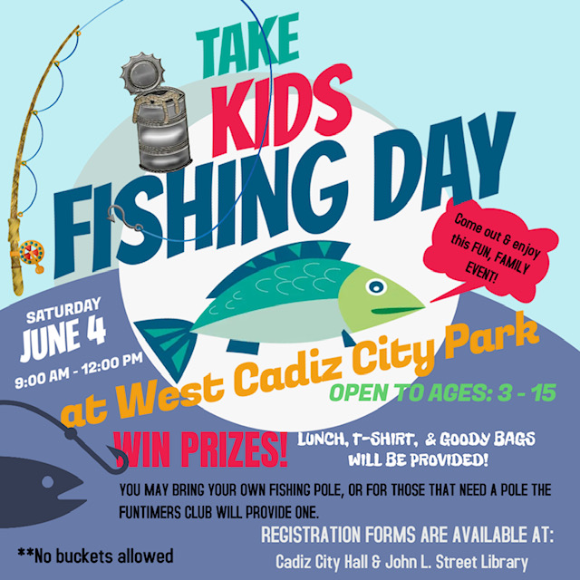 Take Kids Fishing Day Planned For June 3