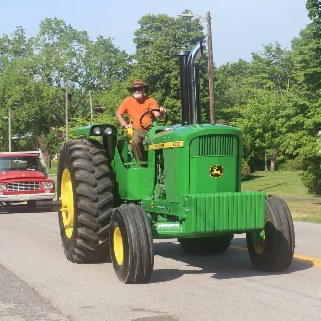 Lafayette Tractor Parade WKDZ Radio