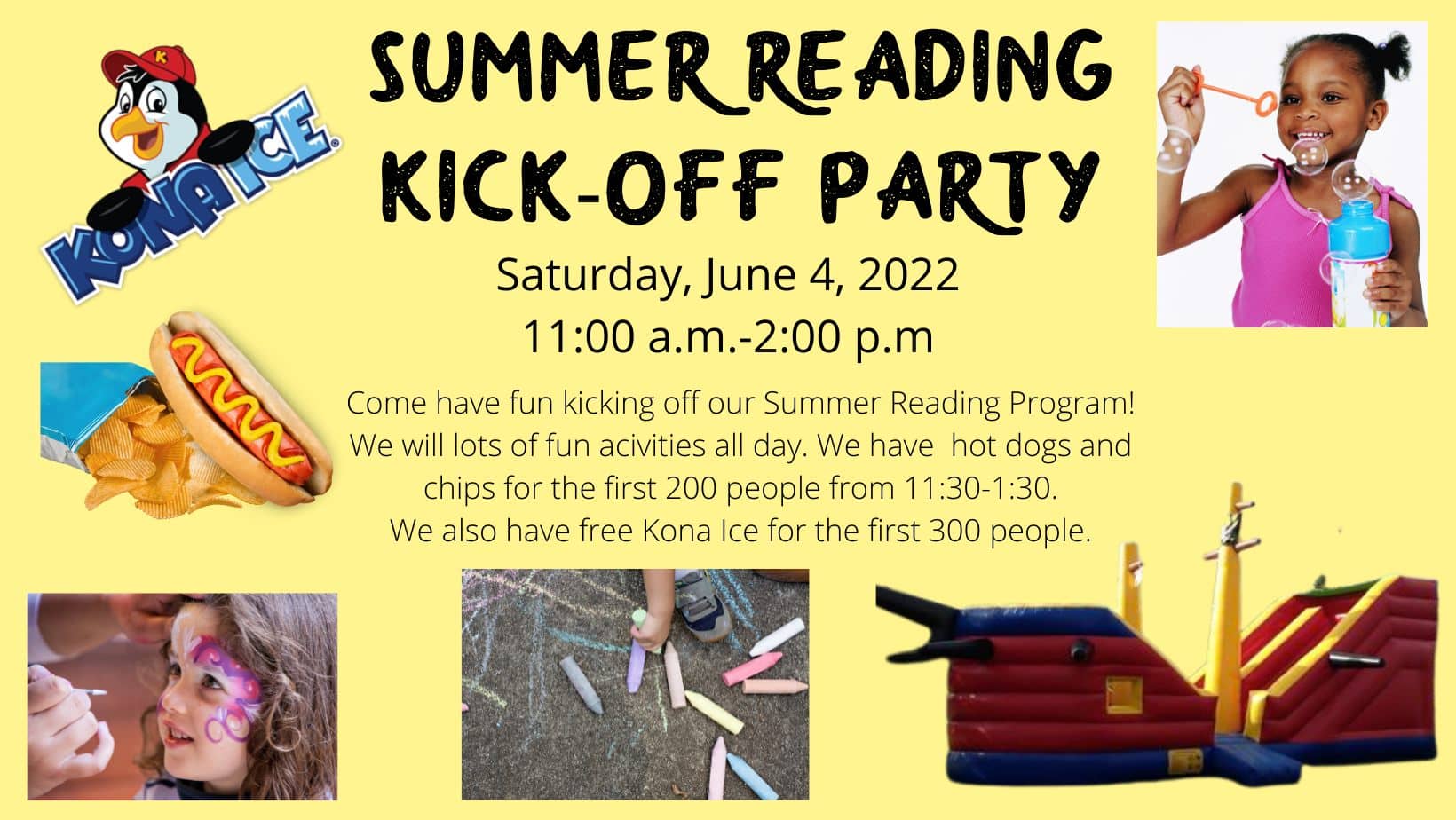 Summer Reading Kick Off Party Wkdz Radio 