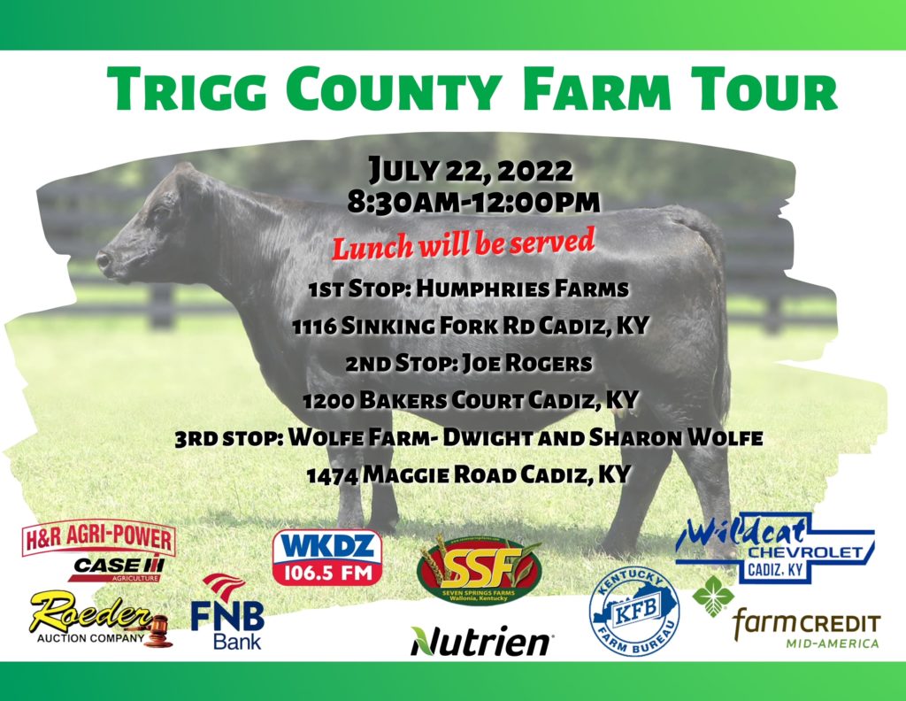 Trigg County Farm Tour Slated For Friday, July 22 - Vimarsana News