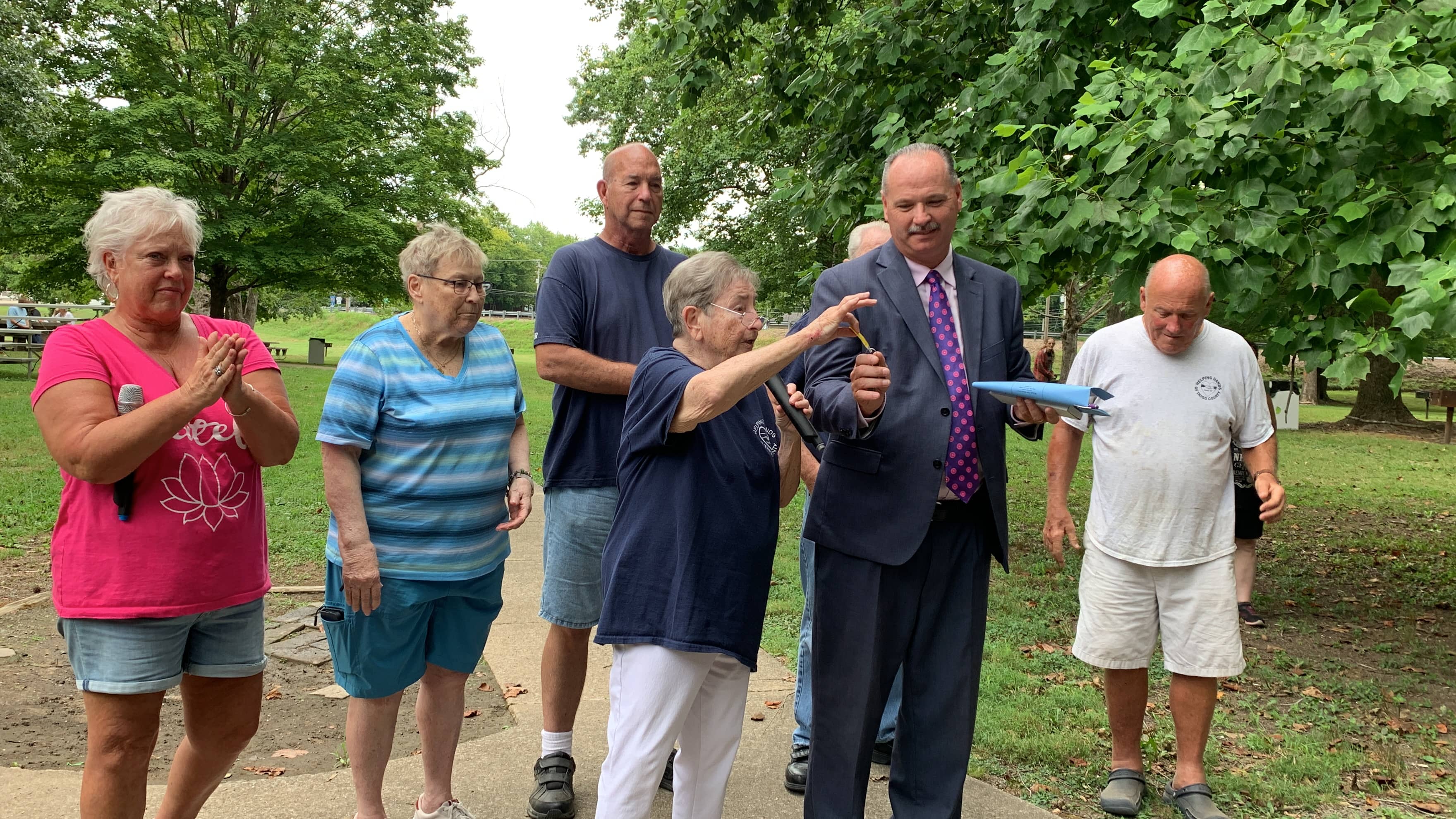 Helping Hands Donates Building To Cadiz WKDZ Radio