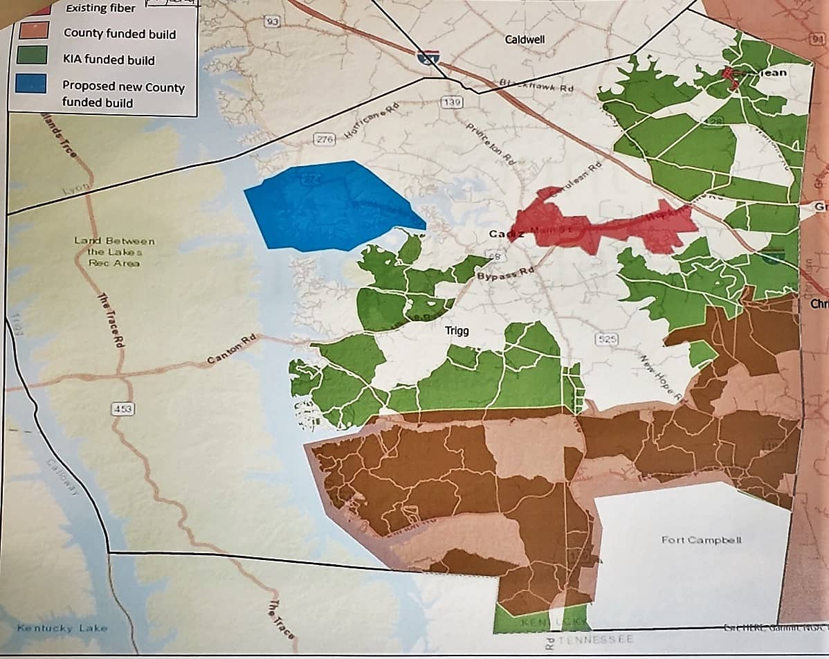 Progress Continues For Fiber Internet In Trigg County | WKDZ Radio