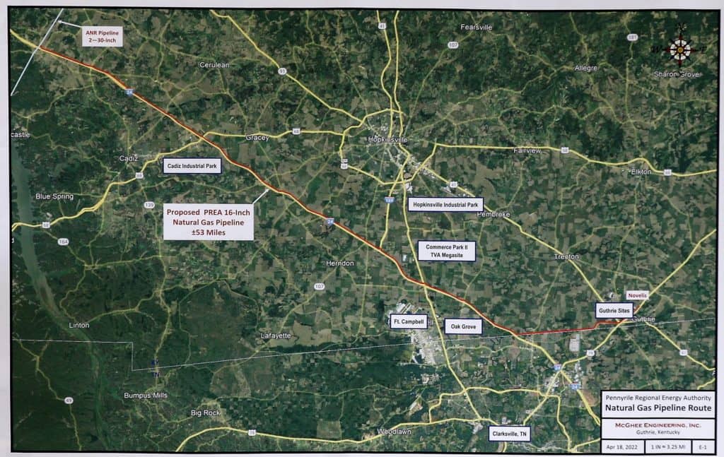 Natural Gas Pipeline Coming For Todd, Christian, Trigg, Lyon, Caldwell Counties - Vimarsana News
