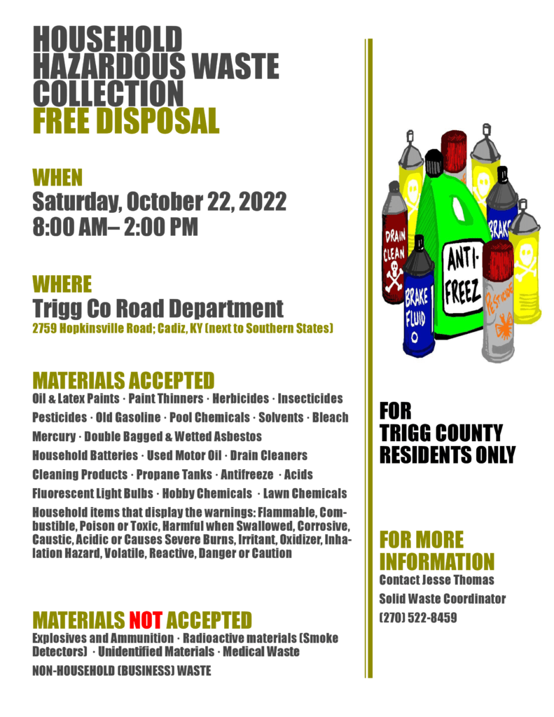 Household Hazardous Waste Disposal WHVOFM