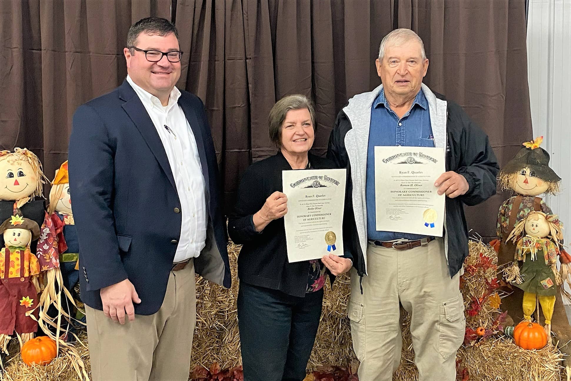Ramon And Becky Oliver Named Trigg County S Top Farmer Farm Mom For Wkdz Radio