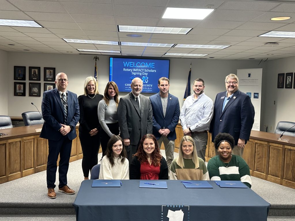 Rotary IMPACT Scholars Sign Teaching Contracts With CCPS - Vimarsana News