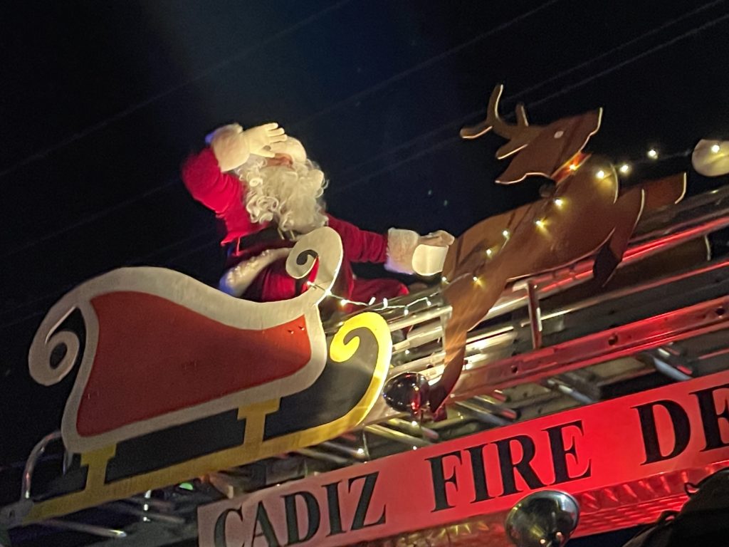 Cadiz Christmas Parade Kicks Off Holiday Season WKDZ Radio