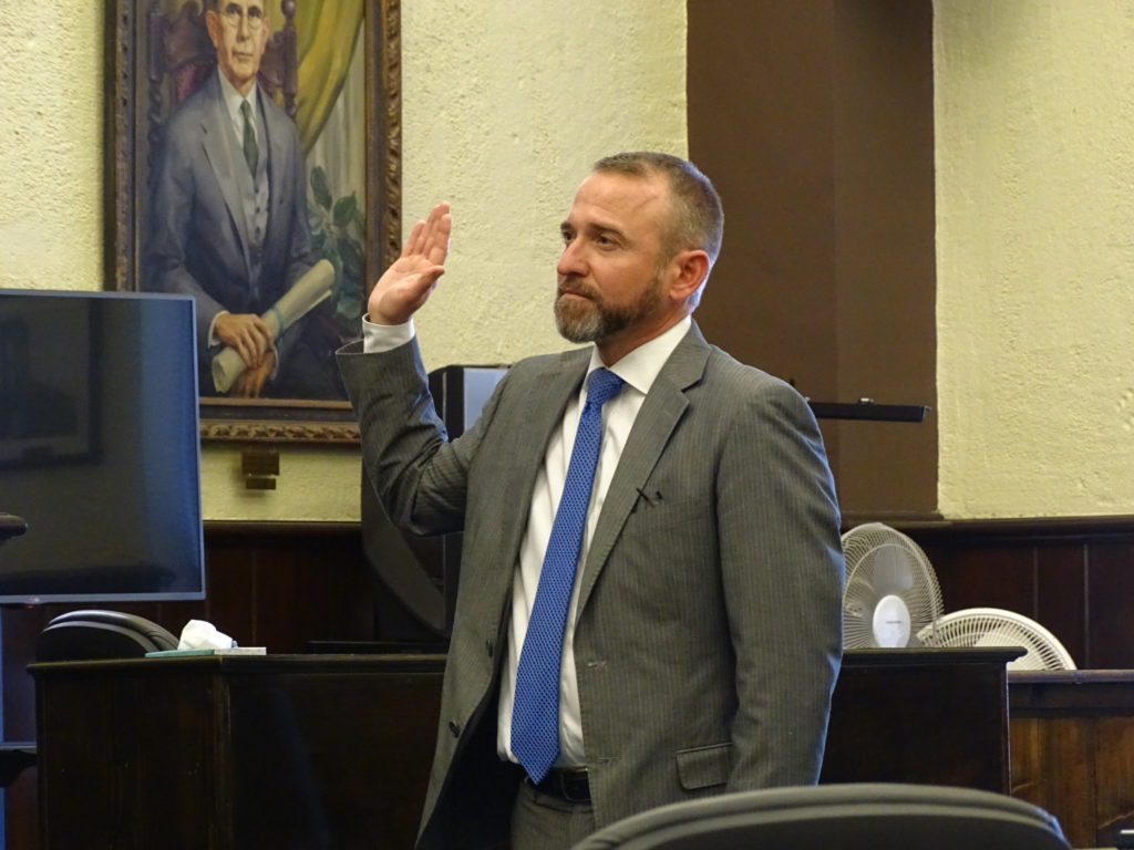 Matt Schalk Officially Takes Oath as District Judge - Vimarsana News