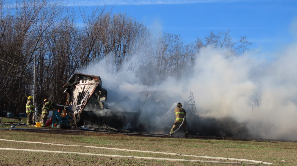 Mobile Home Destroyed In Fire – WKDZ