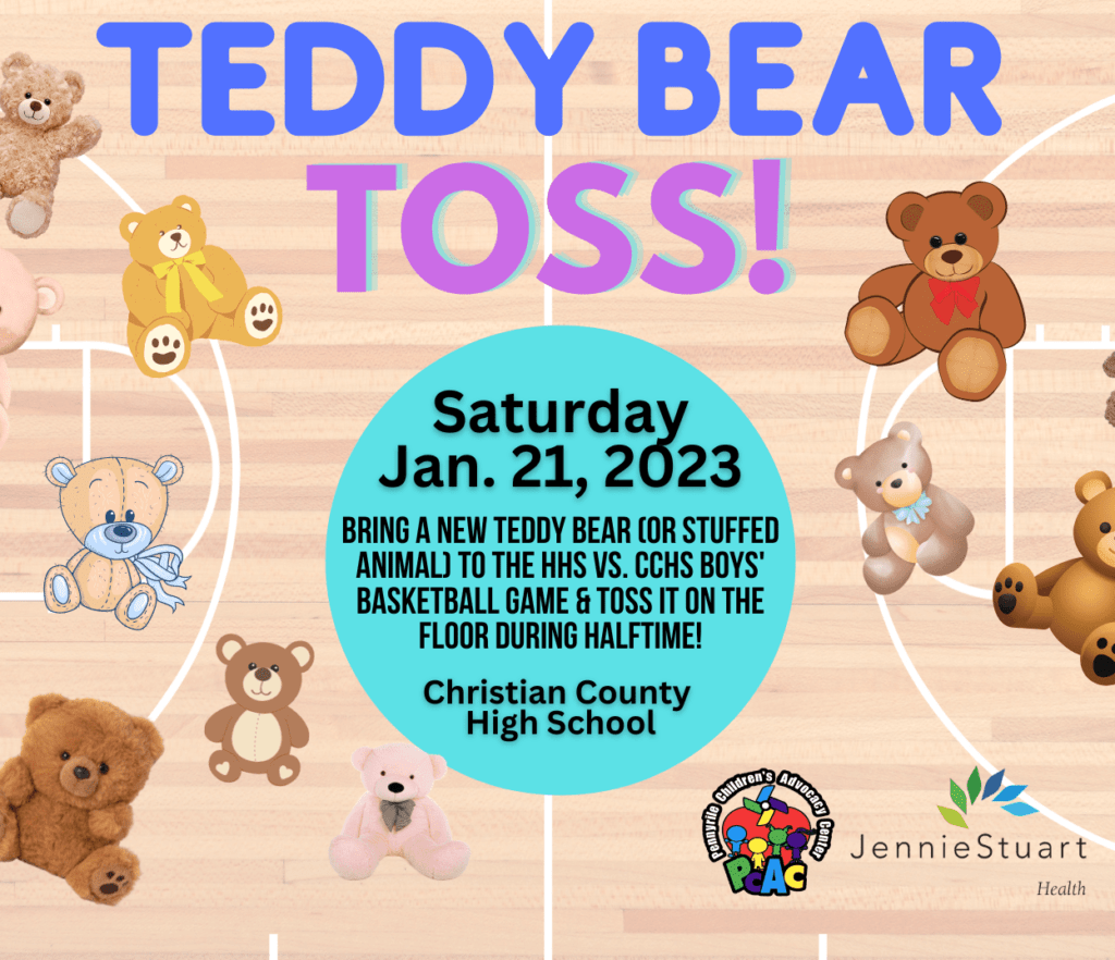 Teddy Bear Toss WKDZ Radio