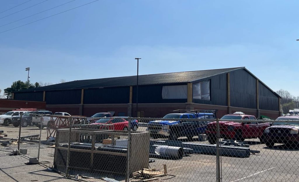 High Winds Slow Trigg Schools Construction Project - Vimarsana News