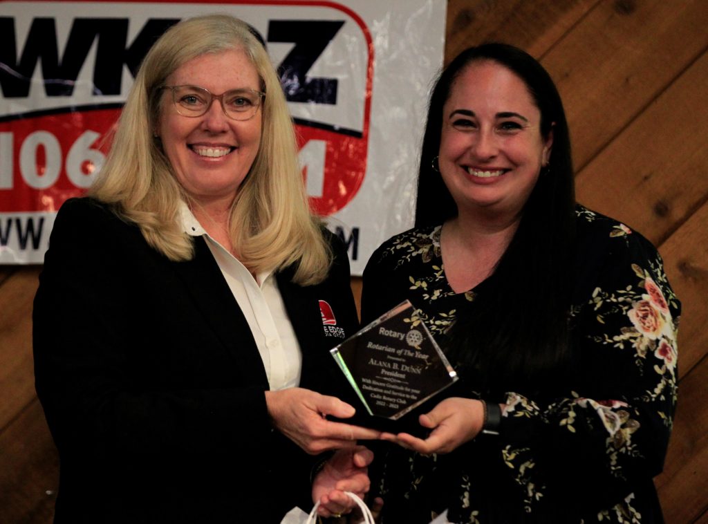Baker-Dunn Named 2022-23 Cadiz Rotarian Of The Year - Vimarsana News