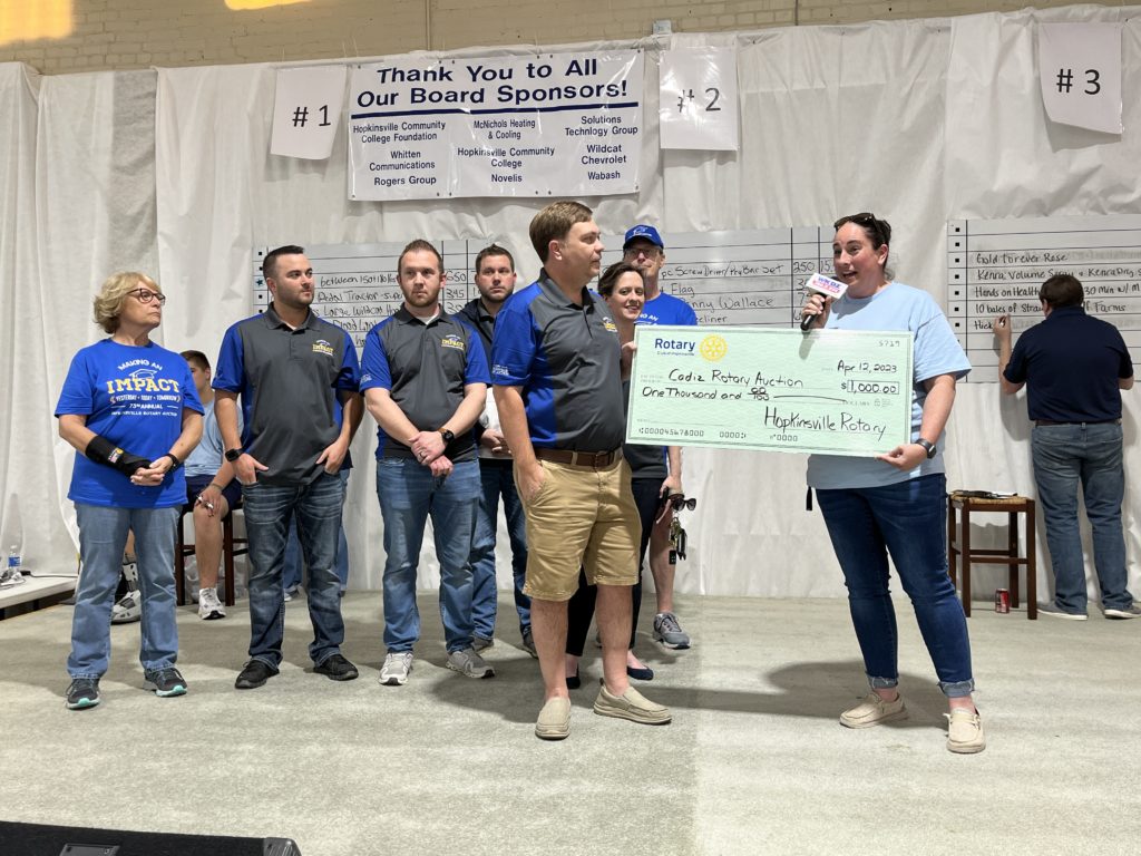 Cadiz Rotary Sells Record Amount Of Items For A Wednesday Night - Vimarsana News