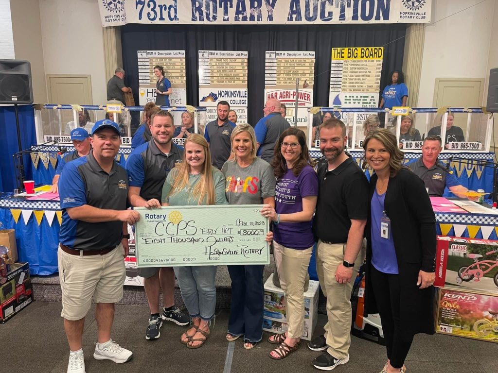 Elemetary Schools Present Record Donations To Hopkinsville Rotary Club - Vimarsana News