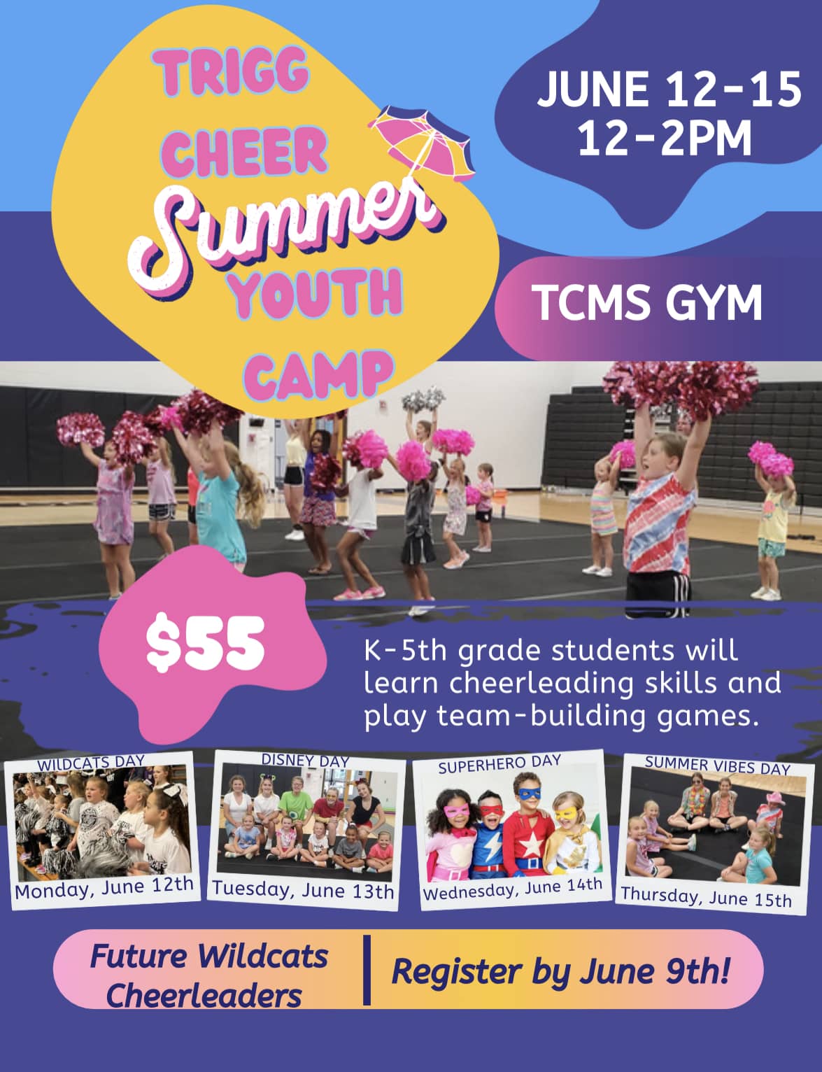 Trigg Cheer Summer Camp WHVOFM
