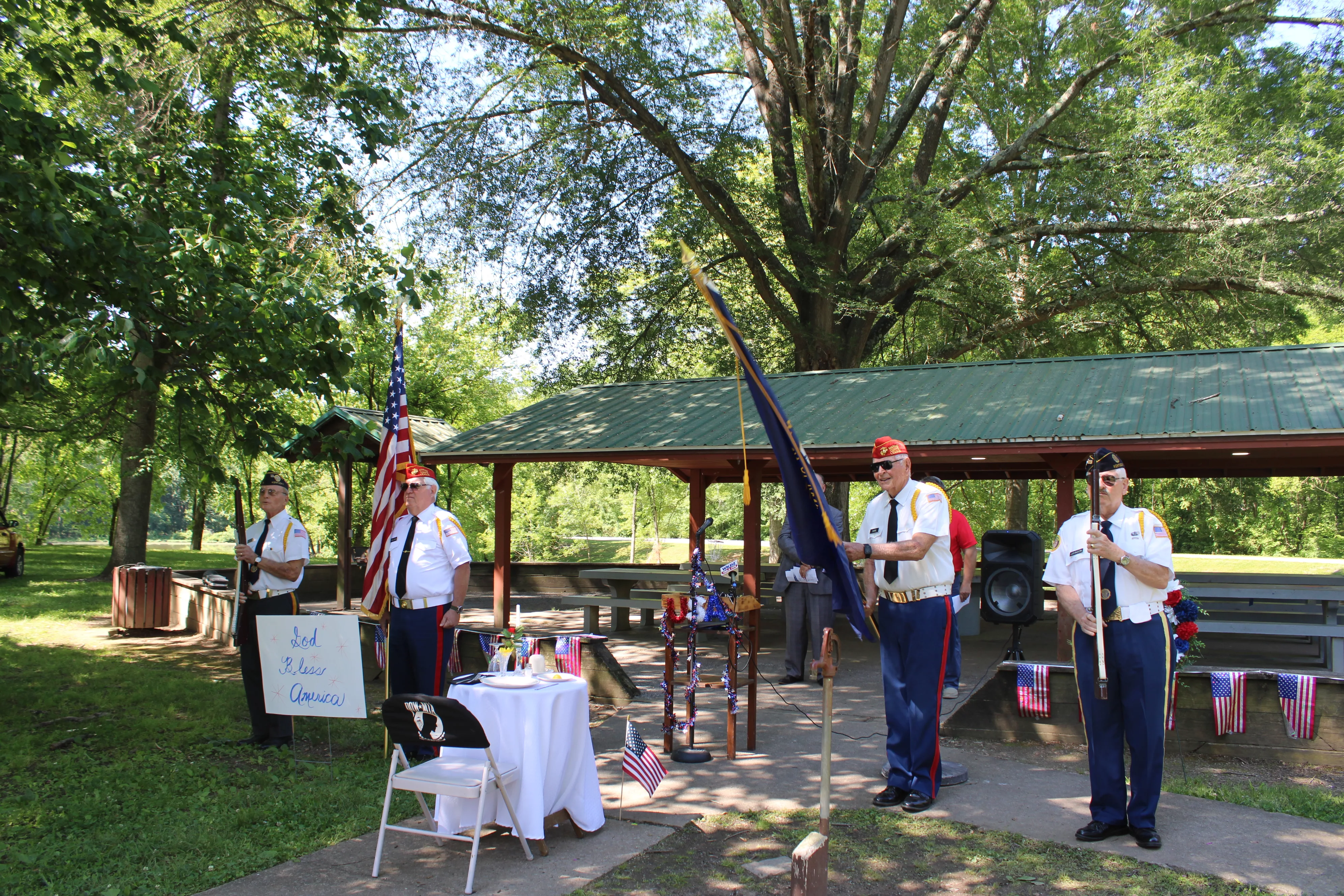 White Table Explained During Trigg Memorial Day Service - Vimarsana News