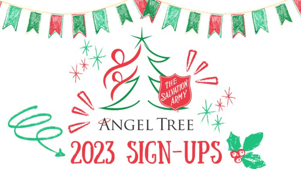 Salvation Army Angel Tree Sign Ups Due October 31 WHVO