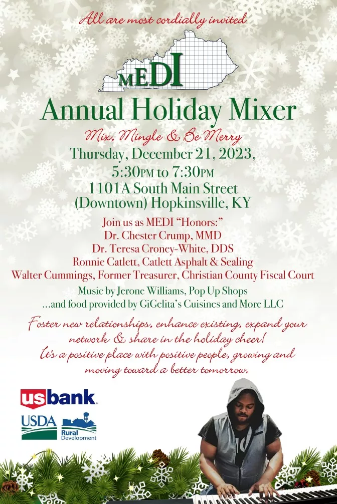 MEDI Annual Holiday Mixer WKDZ Radio