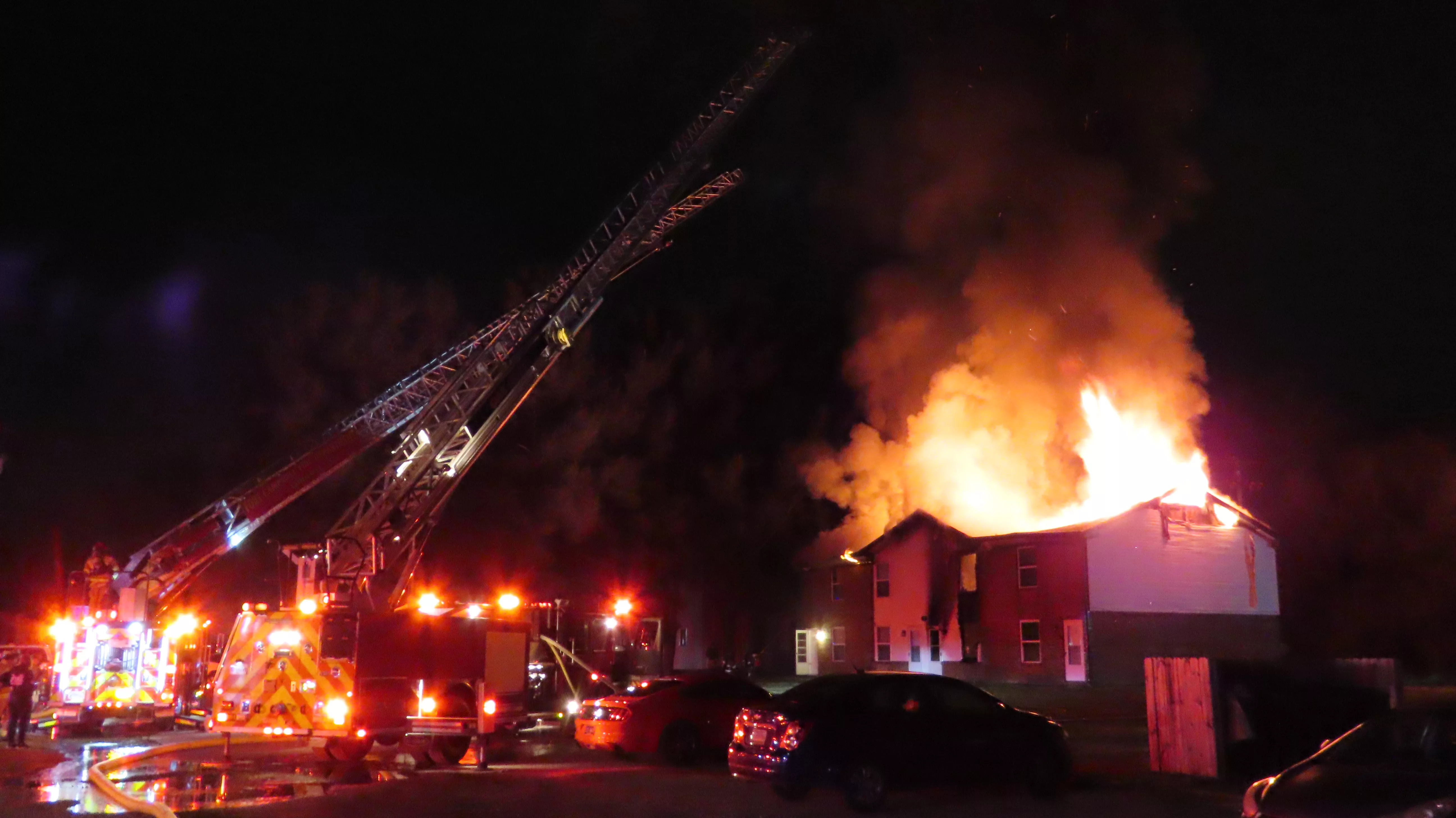 Oak Grove Apartment Building Destroyed In Fire (w/VIDEO) WKDZ Radio