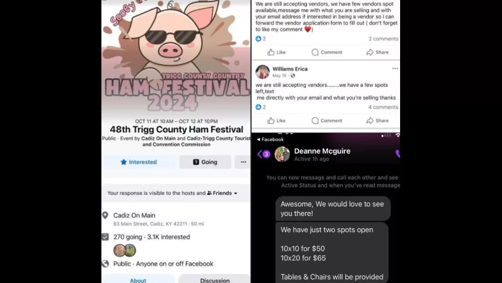 Scam Detected As Trigg County Country Ham Festival Planning Continues - Vimarsana News