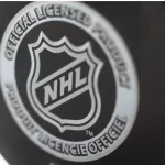 Official game puck from NHL^ National hockey league^ USA