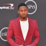 Stefon Diggs at the 2018 ESPY Awards at the Microsoft Theatre LA Live. LOS ANGELES^ CA - July 18^ 2018
