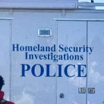 ICE^ DEA^ FBI and DHS Agents raid The Cedar Run Apartment Complex on Monaco Boulevard as part of the Trump Administration’s increased enforcement efforts. Denver^ Colorado - USA - 02-05-25
