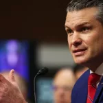 Pete Hegseth^ Secretary of Defense nominee^ testifies before the Senate Armed Services Committee. WASHINGTON - January 14 2025