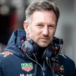 F1 test pre-season 2022. Christian Horner Team Principal^ Red Bull. Barcelona^ Spain. 23-25 February 2022