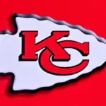 Kansas City Chiefs LOGO on red background